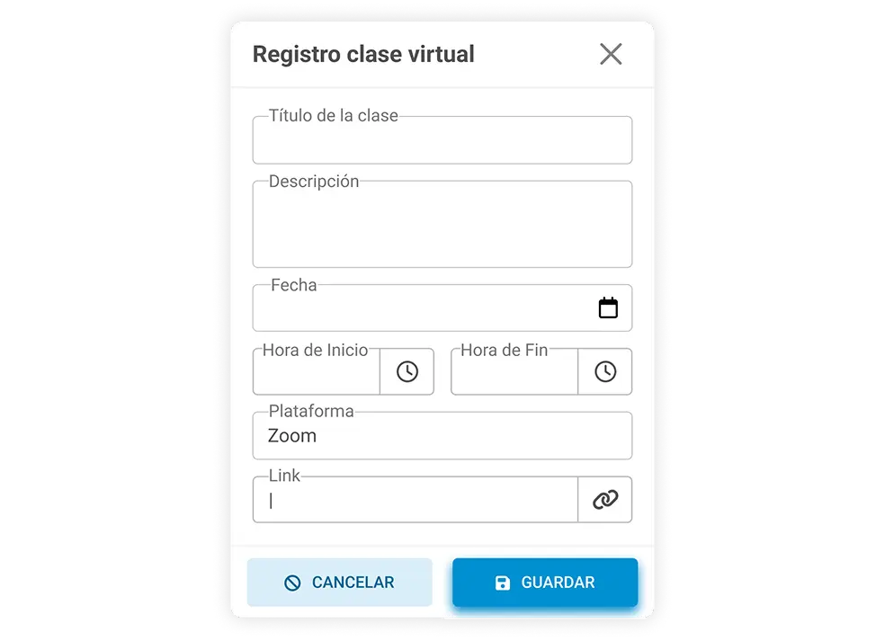 Control y Registro de Datos