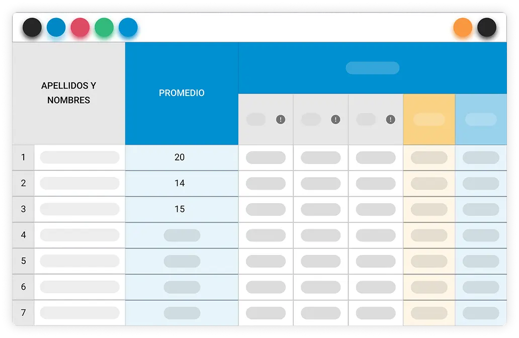 Control y Registro de Datos