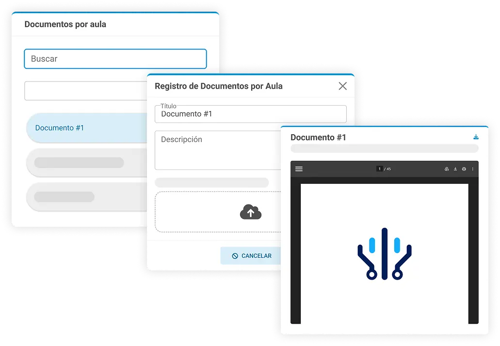 Gestión de Documentos por Aula